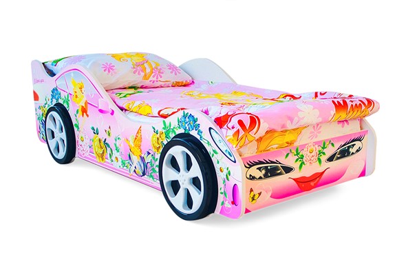Кровать-машина детская Фея в Кушве - изображение