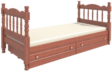 Кровать детская Алёнка (Орех) с основанием в Кушве