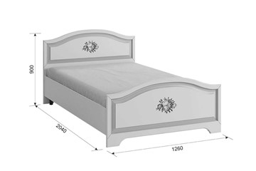 Кровать в детскую Алиса 1,2х2,0 в Полевском - предосмотр 2