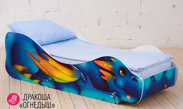 Кровать-зверенок Дракоша-Огнедыш в Екатеринбурге - изображение