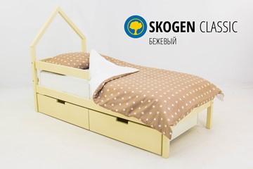 Кровать-домик мини Skogen бежевый в Екатеринбурге