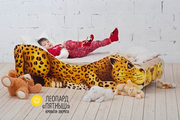 Детская кровать Леопард-Пятныш в Екатеринбурге - предосмотр 1