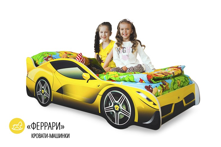 Кровать-машина в детскую Ferrari в Екатеринбурге - изображение 1
