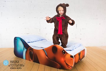 Детская кровать Мишка-Топотыгин в Кушве - предосмотр 1