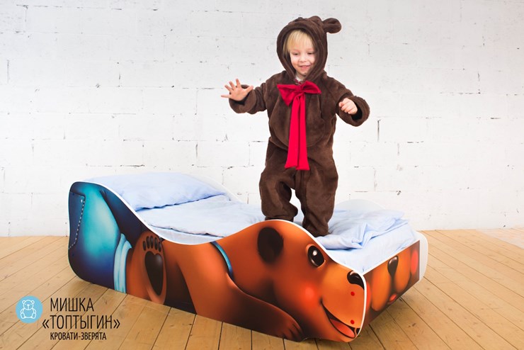 Детская кровать Мишка-Топотыгин в Кушве - изображение 1