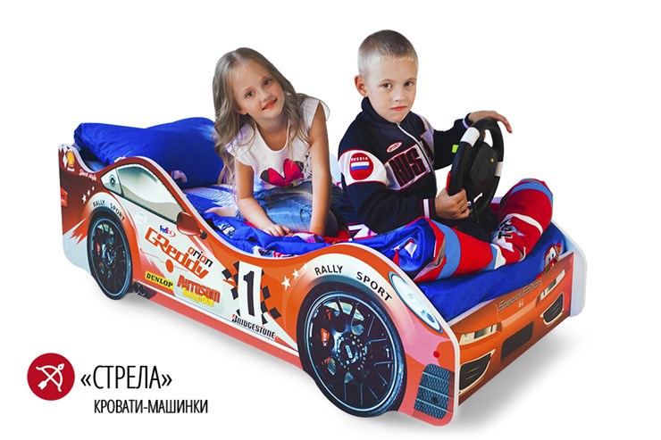 Детская кровать-машина Стрела в Краснотурьинске - изображение 1