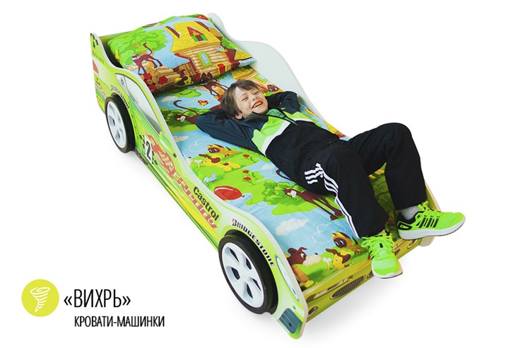 Детская кровать-машина Вихрь в Каменске-Уральском - изображение 1