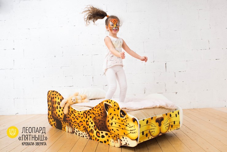 Детская кровать Леопард-Пятныш в Краснотурьинске - изображение 3