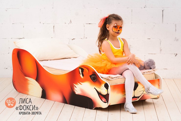 Детская кровать Лиса-Фокси в Ревде - изображение 1