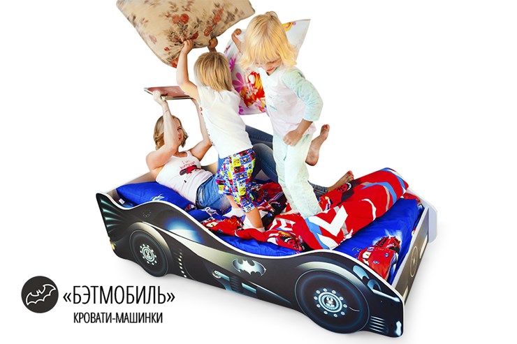 Детская кровать-машина Бэтмобиль в Екатеринбурге - изображение 1
