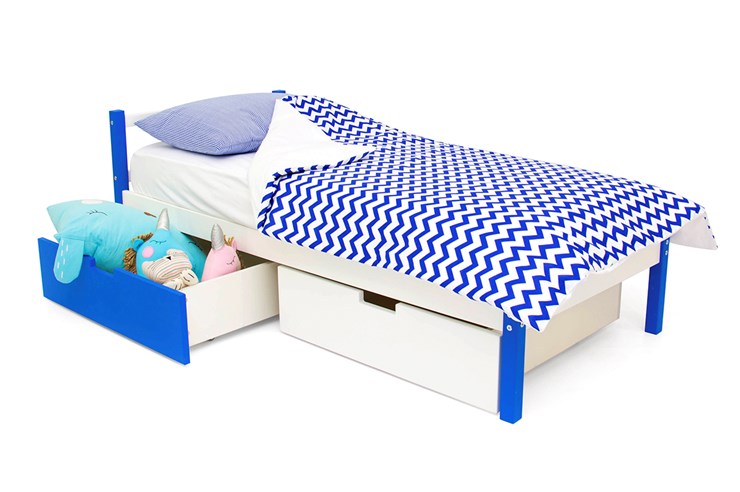 Кровать в детскую Skogen classic сине-белая в Богдановиче - изображение 4