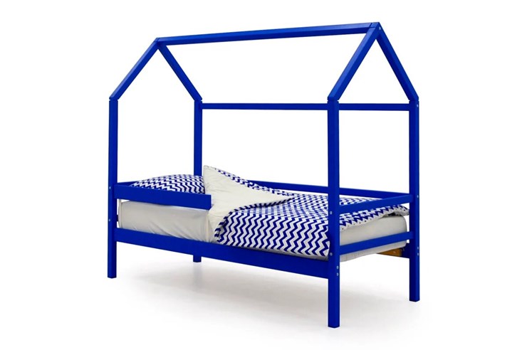 Детская кровать-домик Svogen синий в Екатеринбурге - изображение 2