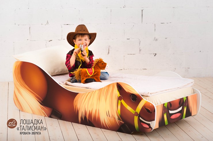 Детская кровать-зверенок Лошадка-Талисман в Первоуральске - изображение 1