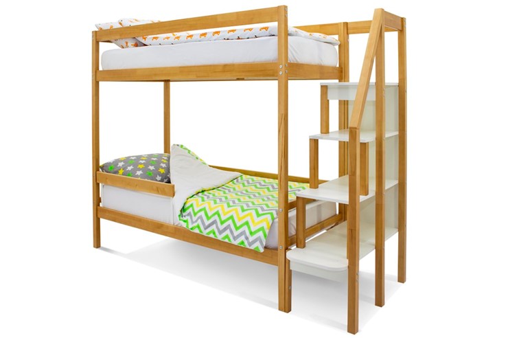 Детская 2-ярусная кровать Svogen дерево в Первоуральске - изображение 2