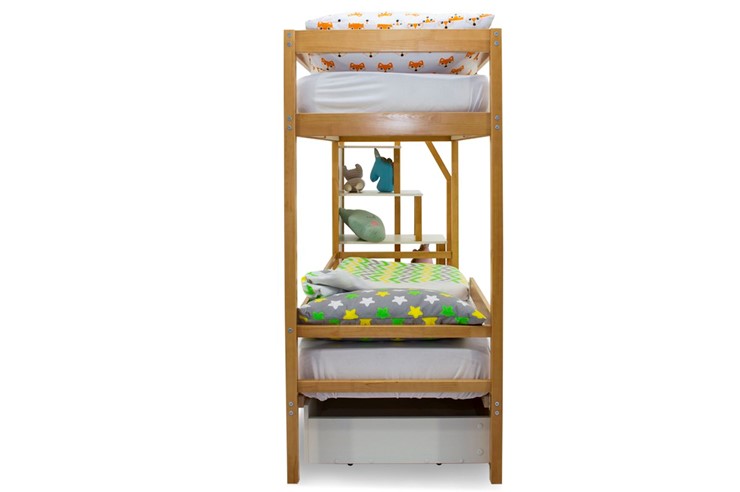 Детская 2-ярусная кровать Svogen дерево в Екатеринбурге - изображение 8