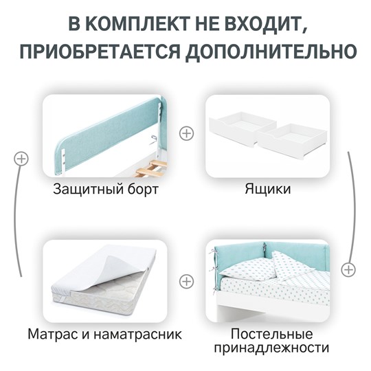 Детская кровать Denvas, эвкалипт в Краснотурьинске - изображение 18