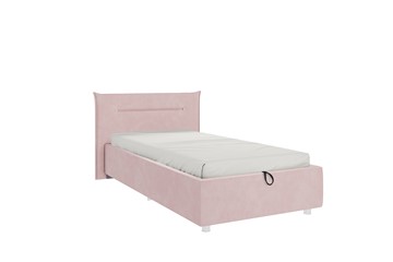 Кровать в детскую 0.9 Альба, нежно-розовый (велюр) в Первоуральске - предосмотр 3