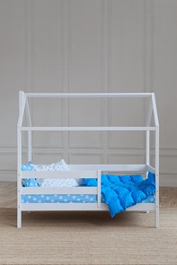 Детская кровать Домик, цвет белый в Кушве - предосмотр