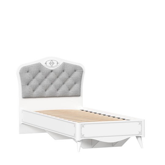 Кровать в детскую Элис 900 (Белый) ЛД 532.070.000 в Первоуральске - изображение 1