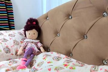 Детская кровать Эльза с бортиком, Бежевый (латы) в Екатеринбурге - предосмотр 2