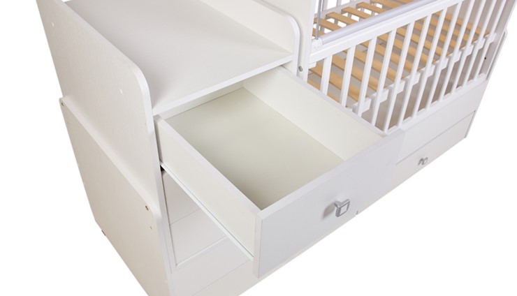 Кровать детская Фея 1100 Белый в Асбесте - изображение 6