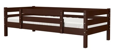 Кровать в детскую Глория с бортиком (Орех) в Ревде
