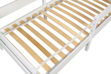 Кровать детская Polini kids Simple 3435, белый, серия 3400 в Первоуральске - предосмотр 3