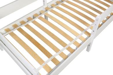Кровать детская Polini kids Simple 3435, белый, серия 3400 в Первоуральске - изображение 3