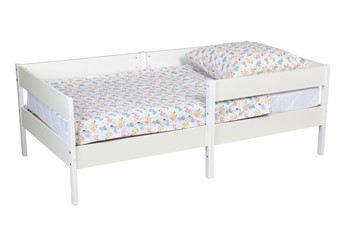 Детская кровать для девочки Polini kids Simple 3435, белый, серия 3400 в Екатеринбурге