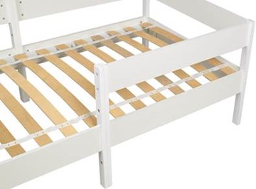 Кровать детская Polini kids Simple 3435, белый, серия 3400 в Первоуральске - предосмотр 4