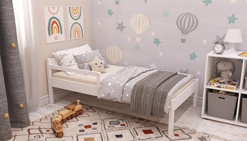 Кровать детская POLINI Kids Simple 840 Белый в Екатеринбурге - предосмотр 4