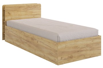 Кроватка с основанием Юниор 90х200 (дуб крафт золотой) в Красноуфимске