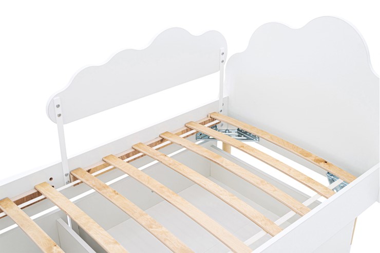 Кровать в детскую Stumpa Облако "Косички" в Ревде - изображение 13