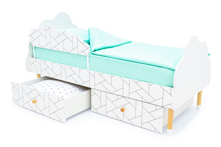 Кровать детская Stumpa Облако "Мозаика" в Артемовском - изображение 4
