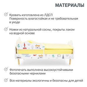 Кроватка Stumpa Облако "Шале" в Екатеринбурге - предосмотр 18