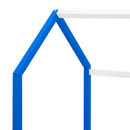 Кровать-домик Svogen сине-белый/барашки в Екатеринбурге - изображение 10