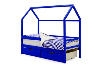 Детская кровать-домик Svogen синий в Кушве