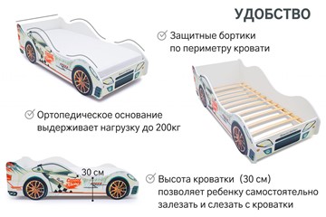 Кровать-машина в детскую Безмятежность в Екатеринбурге - предосмотр 6