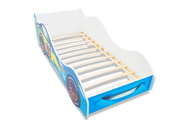 Детская кровать-машина Тачка синяя в Верхней Салде - изображение 11