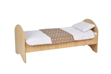 Детская кровать для девочки Фея 140х60 см, натуральный в Екатеринбурге