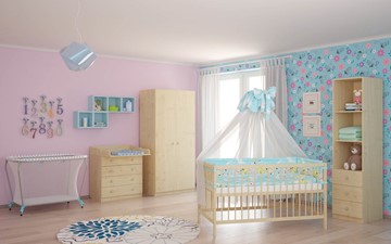Детская кровать POLINI Kids Simple 101 Натуральный в Екатеринбурге - предосмотр 8