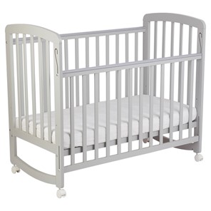 Кроватка для новорожденных POLINI Kids Simple 304 Серый в Ревде - предосмотр 1