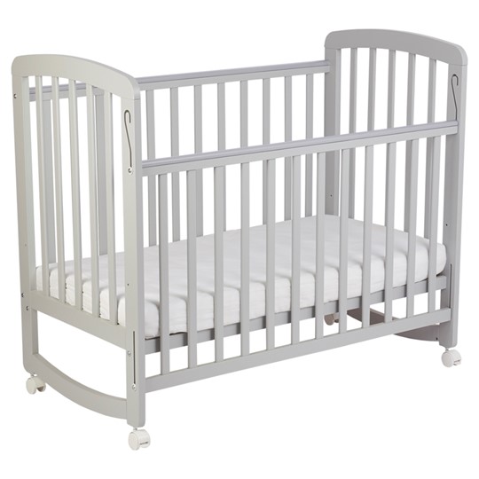 Кроватка для новорожденных POLINI Kids Simple 304 Серый в Ревде - изображение 1