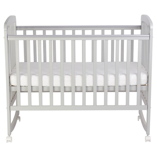 Кроватка для новорожденных POLINI Kids Simple 304 Серый в Ревде - изображение 2