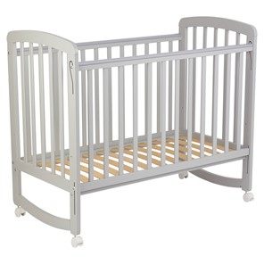Кроватка для новорожденных POLINI Kids Simple 304 Серый в Краснотурьинске