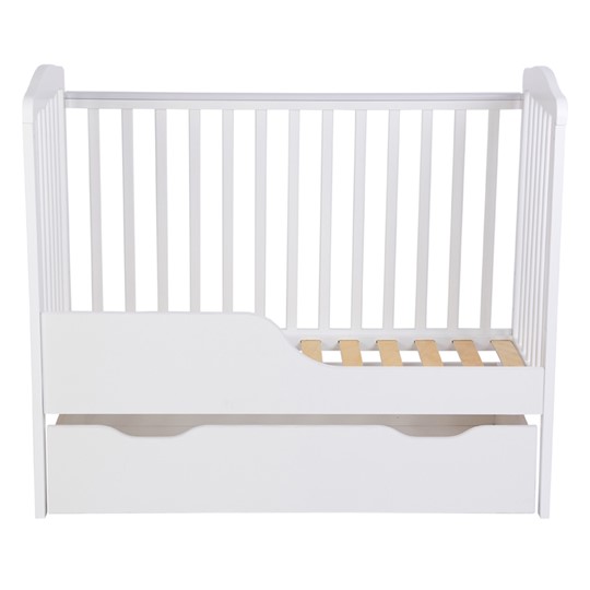 Кроватка для новорожденных POLINI Kids Simple 310-01 Белый в Первоуральске - изображение 1