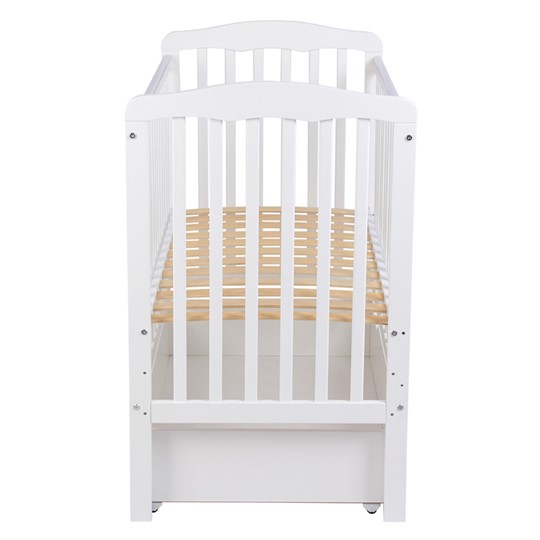 Кроватка для новорожденных POLINI Kids Simple 310-01 Белый в Первоуральске - изображение 3