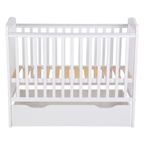 Кроватка для новорожденных POLINI Kids Simple 310-01 Белый в Первоуральске - предосмотр 5