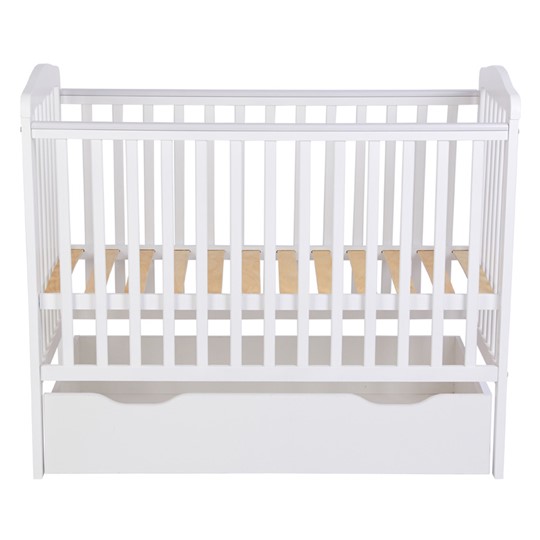 Кроватка для новорожденных POLINI Kids Simple 310-01 Белый в Первоуральске - изображение 5