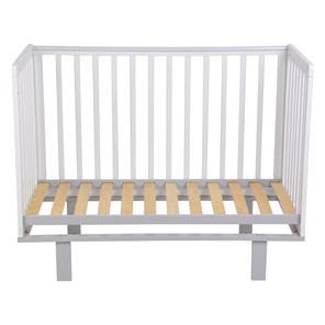 Детская кроватка серия 3400 POLINI Kids Simple 340 Белый / Серый в Каменске-Уральском - предосмотр 3